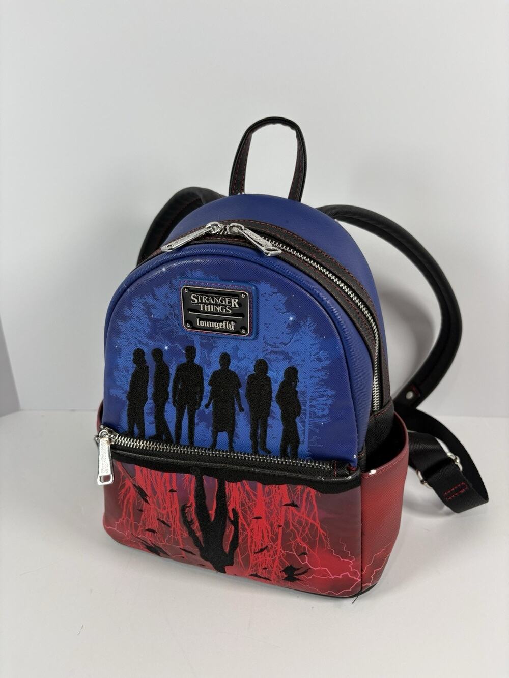 Loungefly Stranger Things Upside Down Shadows Mini Backpack Netflix Hawkins Bag